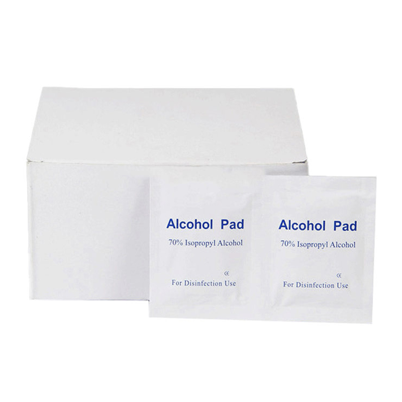 Pasadyang logo ISO/CE Certificated Alkohol Wipes Prep Pads Malaking Laki